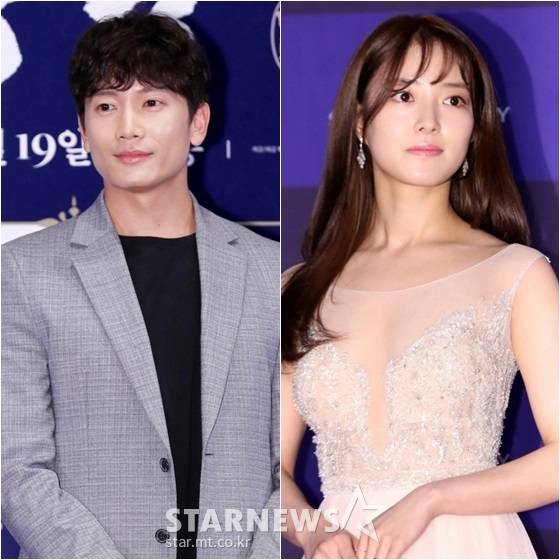 지성(왼쪽)과 이세영 /사진=스타뉴스