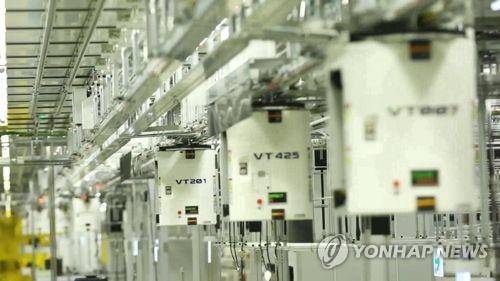 반도체 생산라인 [연합뉴스=자료사진]