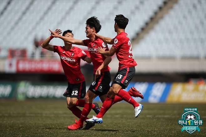 ▲ '붉은' 송홍민 ⓒ한국프로축구연맹