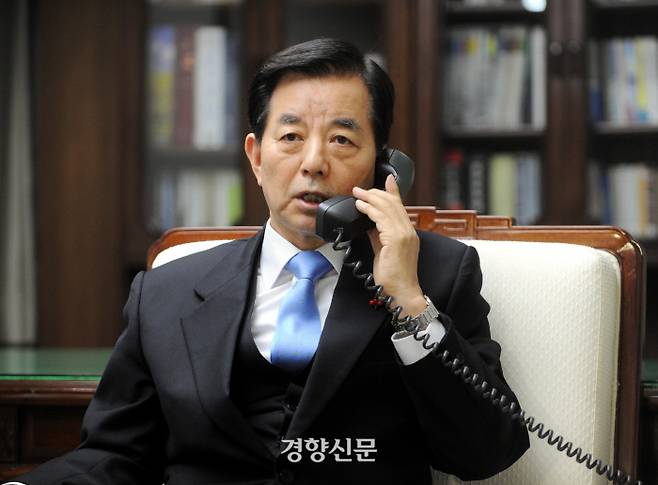 한민구 신임  한국국가전략연구원장/경향신문 DB