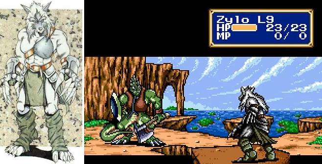 (적을 할퀴는 공격은 일품. 공격적인 캐릭터로 숲과 산의 전투에서 매우 효과적이다)