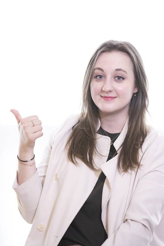 '대한외국인'에서 난이도 9단계를 맡으며, 출중한 한국어 실력을 자랑하는 에바. 권혁재 사진전문기자