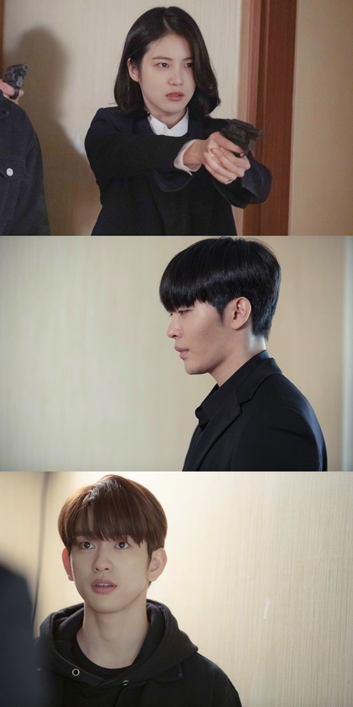 ‘사이코메트리 그녀석’ 박진영 신예은 김권 사진=tvN