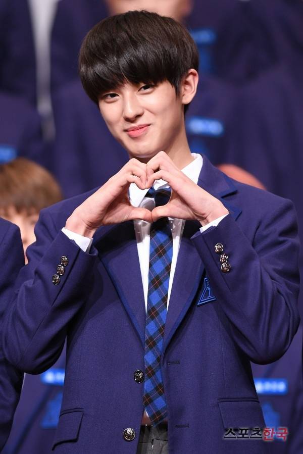 '프로듀스X101' 김민규 사진=윤수정 기자 pic@hankooki.com