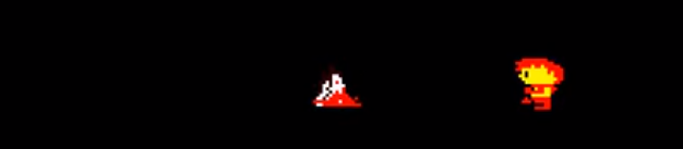 (이렇게 주인공의 공격을 받으면 드라큘라가 녹아내린다)