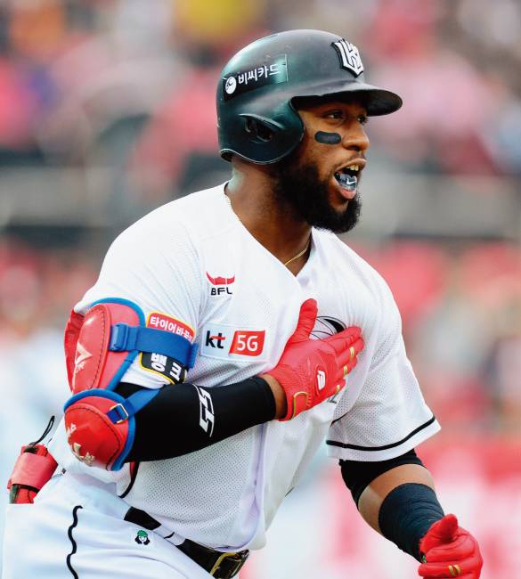 kt 위즈의 외국인 타자 멜 로하스 주니어. [동아DB]