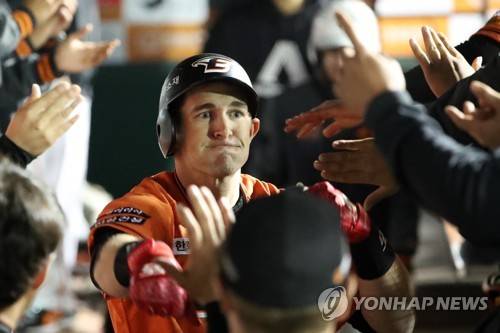 한화 이글스 외국인 타자 재러드 호잉 [연합뉴스 자료사진]