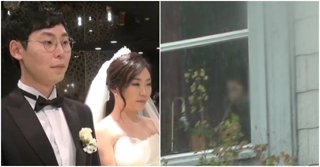 부산 신혼부부 실종 사건 남편 전민근씨와 아내 최성희씨. 사진 오른쪽은 '그것이 알고싶다'가 노르웨이에서 포착한 A씨 추정 인물. [사진 SBS 방송 캡처]