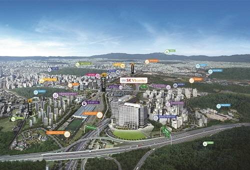 ‘신내 SK V1 center’ 조감도 © 뉴스1
