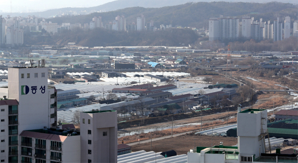 지난해 말 3기 신도시로 발표된 남양주 왕숙지구 일대. 이 일대 토지거래가 올해 1월부터 5월까지 248건을 기록해 작년 같은 기간보다 59.0% 늘어났다. [매경DB]