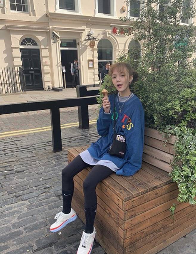 AOA 지민 SNS