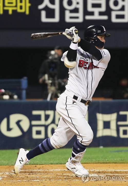 두산 박세혁 [연합뉴스 자료사진]