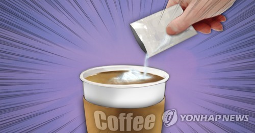 커피에 최음제 몰래 투여(PG) [장현경, 정연주 제작] 사진합성·일러스트