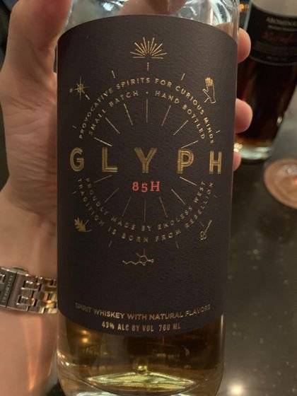 세계 최초 분자 위스키 '글리프(GLYPH)'. [사진 박진영]