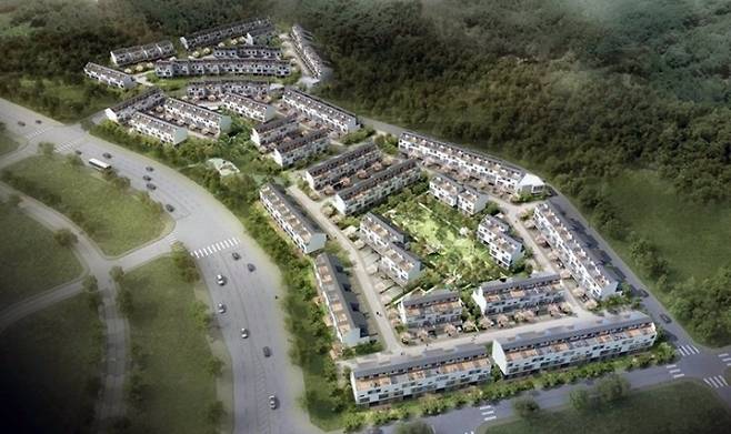 김포 자이더빌리지 조감도. [사진=GS건설]