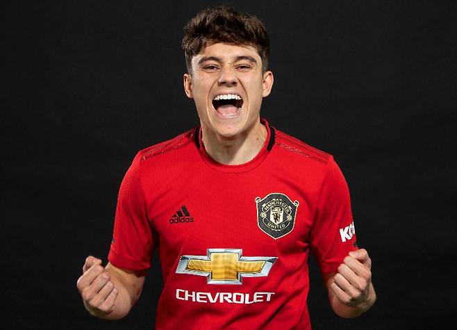 ▲ 다니엘 제임스 ⓒ맨체스터 유나이티드