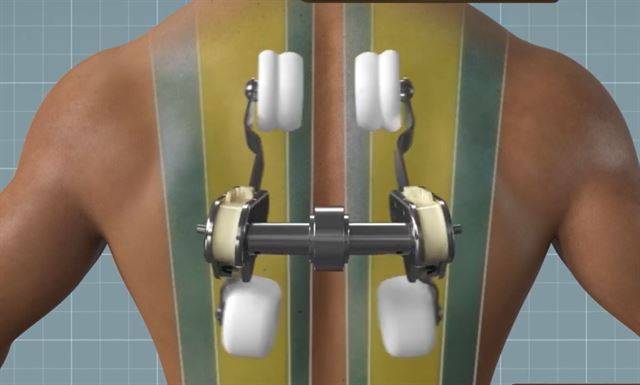 안마 모듈이 움직이는 범위가 더 넓고 깊어지면서 마치 손으로 안마를 받은 듯한 시원함을 선사한다. 이때 모듈은 주무르고 두드리며 상하로 문지르며 마사지한다. 바디프랜드 제공