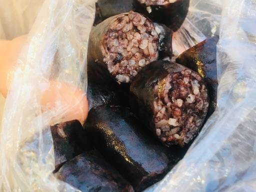 대림중앙시장 순대. 박유빈 기자