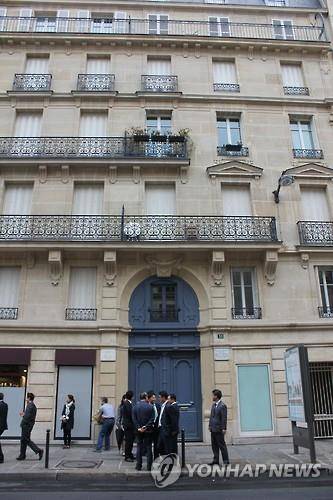 프랑스 파리에 있는 대한민국 임시정부 파리위원부 청사. [연합뉴스 자료사진]