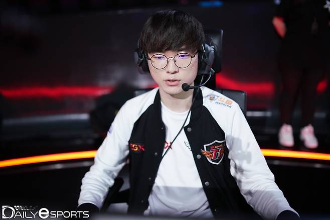 SK텔레콤 T1의 미드 라이너 '페이커' 이상혁.