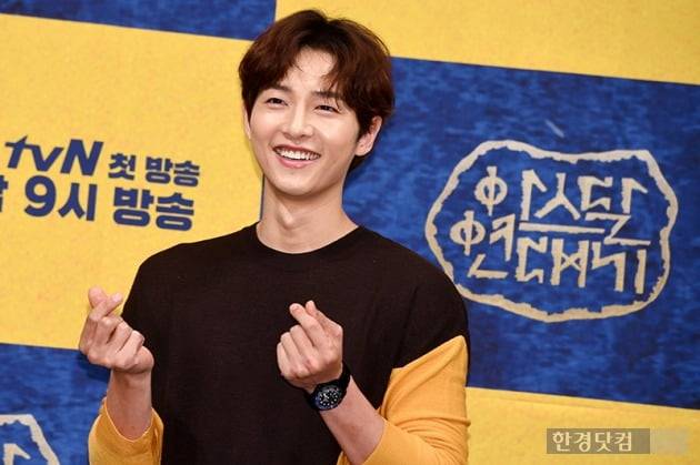 tvN '아스달 연대기' 제작발표회 송중기, 사진 / 최혁 기자