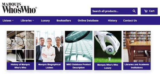 세계 3대 인명사전 중 하나라는 마르퀴즈 후즈후에서 2019년 등재 후보자로 선정되었다는 연락을 받았다. 홈페이지에 들어와 신청서에 인적사항을 기재하라는 친절한 링크도 첨부했다. [사진 마르퀴즈 후즈후 홈페이지]