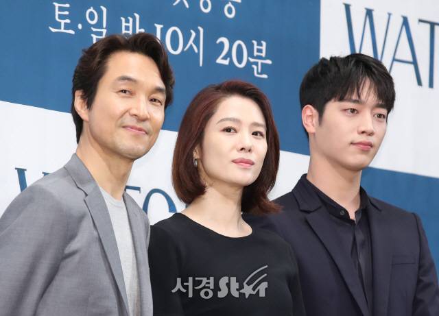 한석규-서강준-김현주, 빛나는 주역들 (왓쳐 제작발표회)