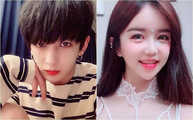 ▲ 우창범(왼쪽)과 BJ열매가 진실공방을 이어가는 가운데, '정준영 단톡방'이 거론돼 후폭풍이 거세다. 출처l우창범 SNS, BJ열매 SNS