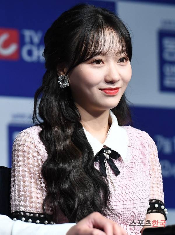 TV CHOSUN '동네 앨범' 제작발표회에 참석한 러블리즈 류수정. 사진=조은정 기자 new@hankooki.com