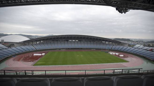 일본 미야기와 이바라키에 위치한 도쿄올림픽 축구 경기장