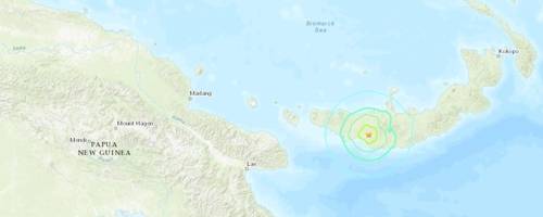 파푸아뉴기니 뉴브리튼섬에 규모 6.2 지진 [미국지질조사국(USGS)]