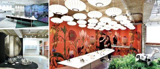 젠틀몬스터 가로수길 쇼룸 내부 모습./ 김기남 기자