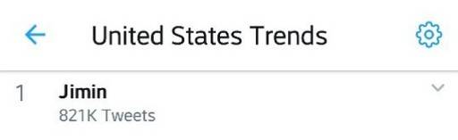미국 트렌드 실시간 1위