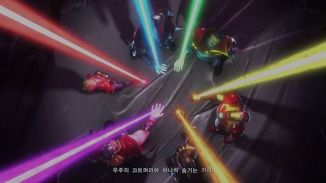 마블 얼티밋 얼라이언스3: 블랙오더