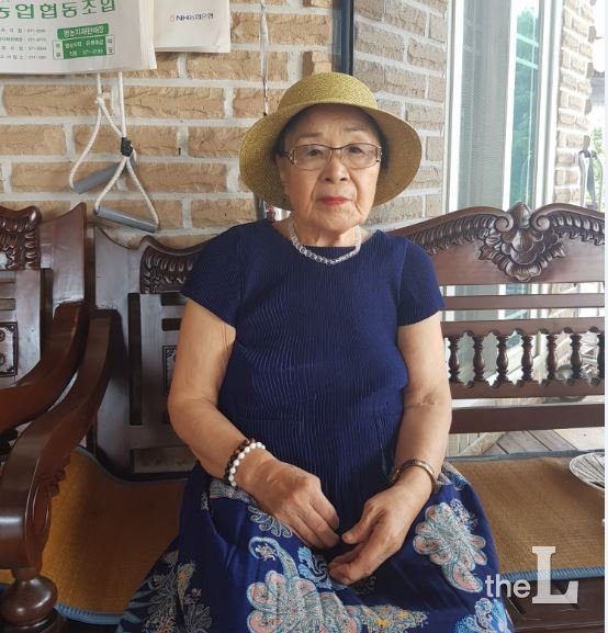 황완열(88) 할머니. 전북 정읍 거주. 일제 후지코시 강제징용 피해자/사진= 유동주 기자