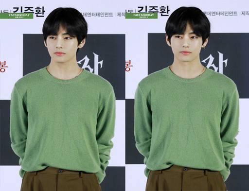 영화 ‘사자’ VIP 시사회 석상에 나타난 뷔