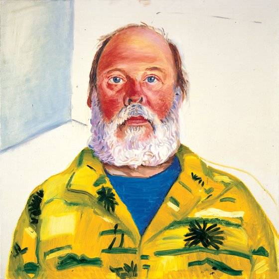 헨리(HENRY, 1988, OIL ON CANVAS 24 X 24", ⓒ David Hockney) [사진 그린나래미디어]