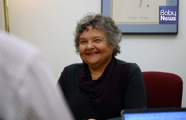 '스루더루킹글래스'(TLG) 창립자 메건 커시바움 박사. 김동완 기자 ⓒ베이비뉴스