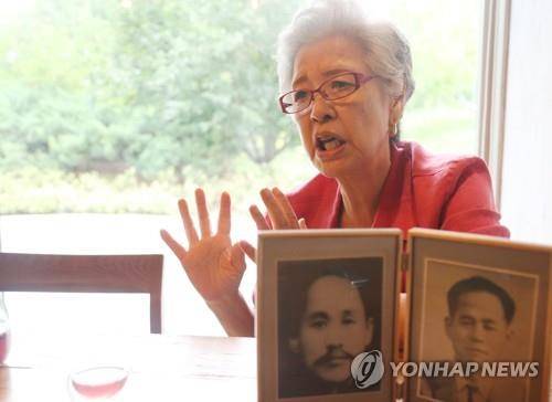 이덕남 여사 [연합뉴스 자료사진]