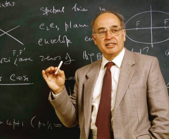 죽는 순간까지 리만 가설을 풀고자 노력했던 영국 수학자 마이클 아티야. [© Anita Corbin and John O’Grady]