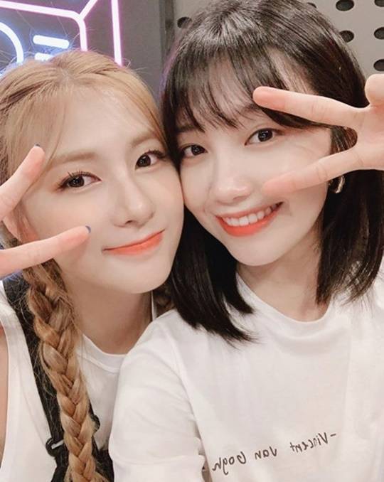 오하영 정은지(사진 왼쪽부터)