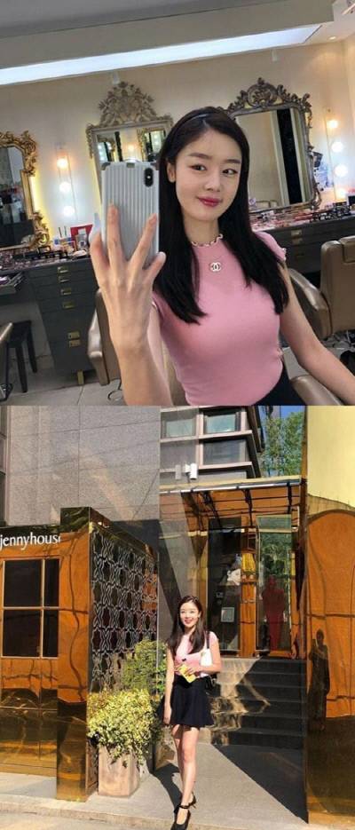 한선화 SNS 캡처.