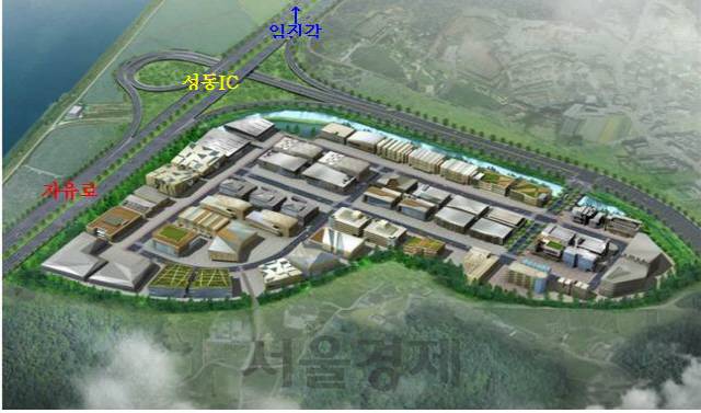 경기 파주 개성공단 복합물류단지 조감도
