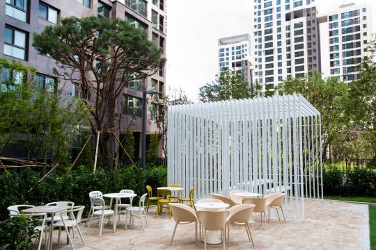 디에이치 아너힐즈 조경. <현대건설 제공>