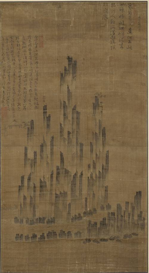 <총석정>의 전체 도판.