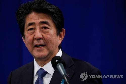 아베 신조 일본 총리 [AFP=연합뉴스]