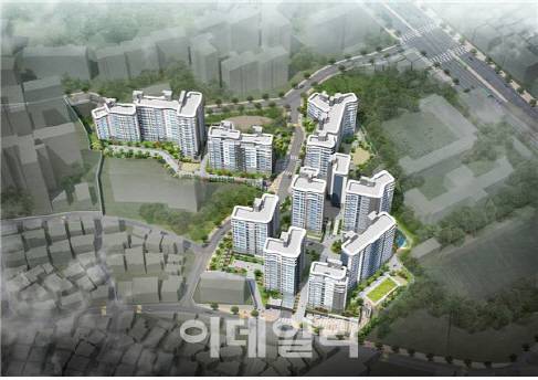 이수 푸르지오 더 프레티움 조감도(자료=대우건설 제공)