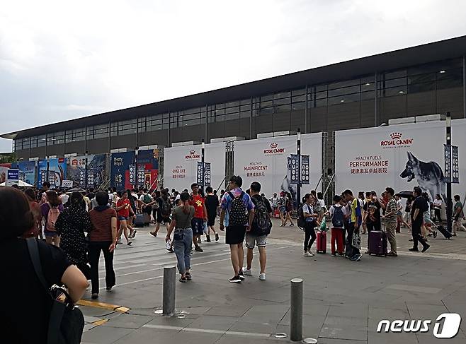 지난 8월21일~25일까지 중국 상하이에서는 '펫페어 아시아'가 열렸다. © 뉴스1 최서윤 기자