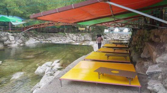 계곡 내 불법영업