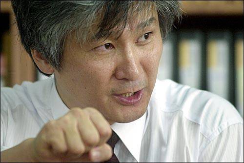 김민웅 경희대학교 교수. 김민웅 교수 페이스북 사진 캡처